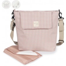 Bolsa canastilla I love vichy rosa Walking Mum